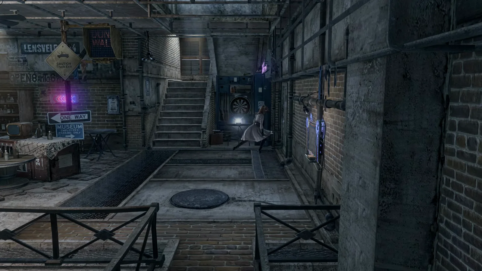 Field exploration in Leanne room area between story missions in Enhanced Remaster